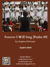 Forever I Will Sing Two-Part Mixed choral sheet music cover